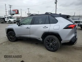 2024 Toyota RAV4 Hybrid XSE with VIN JTME6RFV1RD563804, listed as a Copart auction lot 55598135 with 4,079 mi miles and Salvage Title. Bid and sale history available at DreamBid. Image 2.