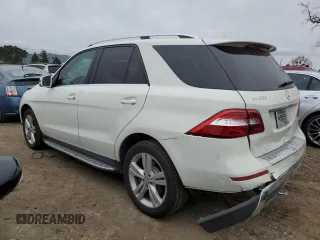 2013 Mercedes-Benz M 350 with VIN 4JGDA2EB9DA243869, listed as a Copart auction lot 44978135 with 111,549 mi miles and Salvage Title. Bid and sale history available at carsss.com. Image 2.
