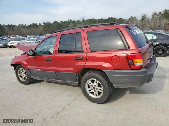 2004 Jeep Grand Cherokee Laredo with VIN 1J4GX48S14C302550, listed as a Copart auction lot 48757145 with 182,614 mi miles and Salvage Title. Bid and sale history available at carsss.com. Image 2.