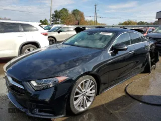 2019 Mercedes-Benz CLS with VIN WDD2J5KB7KA033419, listed as a Copart auction lot 83600804 with 74,674 mi miles and Salvage Title. Bid and sale history available at carsss.com. Image 1.