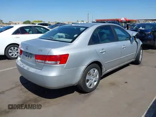 2007 Hyundai Sonata GLS with VIN 5NPET46C97H274364, listed as a IAAI auction lot 42061715 with 158,688 mi miles and . Bid and sale history available at DreamBid. Image 4.