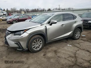 2020 Lexus NX with VIN JTJDJRDZ0L2145122, listed as a Copart auction lot 45779645 with 68,460 mi miles and Salvage Title. Bid and sale history available at carsss.com. Image 1.