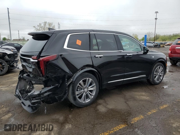 2022 Cadillac XT6 Premium Luxury z VIN 1GYKPDRSXNZ161744, wystawiony jako Copart lot #54901995 z przebiegiem 24 994 mil mil oraz Szkoda całkowita • Salvage title. Historia ofert i sprzedaży dostępna na DreamBid. Obrazek 3.