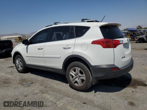 2014 Toyota RAV4 LE with VIN JTMZFREV7EJ018804, listed as a Copart auction lot 62738795 with 97,265 mi miles and Salvage title. Bid and sale history available at DreamBid. Image 2.