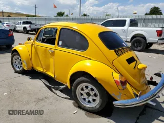 1970 Volkswagen Beetle with VIN 1102216344, listed as a Copart auction lot 66714184 with 14,189 mi miles and Salvage Title. Bid and sale history available at DreamBid. Image 2.