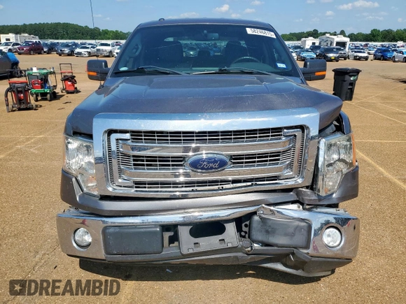 2013 Ford F-150 XL with VIN 1FTFW1CF8DKE32876, listed as a Copart auction lot 58246815 with 165,102 mi miles and Salvage title. Bid and sale history available at DreamBid. Image 5.