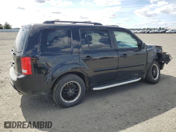 2011 Honda Pilot EX-L with VIN 5FNYF3H70BB004008, listed as a Copart auction lot 51763915 with 225,539 mi miles and Salvage Title. Bid and sale history available at DreamBid. Image 3.