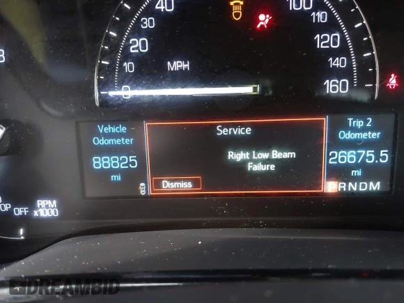2018 Cadillac CTS Sedan Luxury AWD with VIN 1G6AX5SX2J0126548, listed as a IAAI auction lot 41580423 with 88,825 mi miles. Bid and sale history available at carsss.com. Image 16.