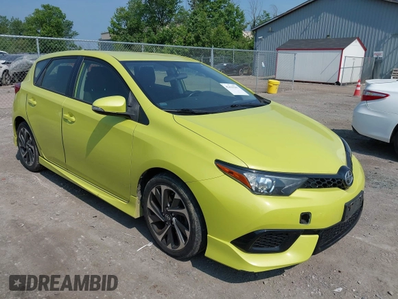 2016 Scion iM z VIN JTNKARJE0GJ511700, wystawiony jako IAAI lot #42425567 z przebiegiem 75 085 mil mil oraz . Historia ofert i sprzedaży dostępna na DreamBid. Obrazek 1.