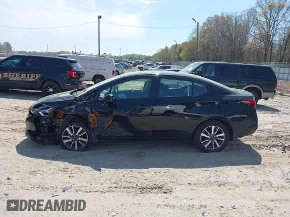 2024 Nissan Versa S with VIN 3N1CN8DV9RL849940, listed as a IAAI auction lot 41910940 with 5,087 mi miles and . Bid and sale history available at DreamBid. Image 14.