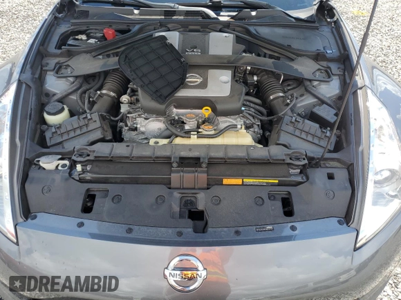 2014 Nissan 370Z with VIN JN1AZ4EH6EM633797, listed as a Copart auction lot 74027354 with Not Provided miles and Salvage Title. Bid and sale history available at DreamBid. Image 11.