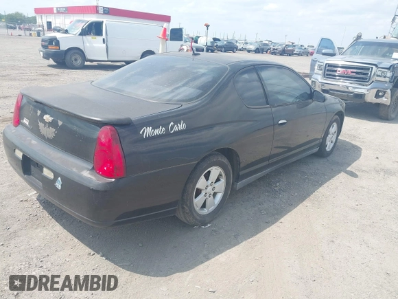 2006 Chevrolet Monte Carlo LT 3.5L with VIN 2G1WM16K869317500, listed as a IAAI auction lot 41997075 with 237,220 mi miles and . Bid and sale history available at DreamBid. Image 4.