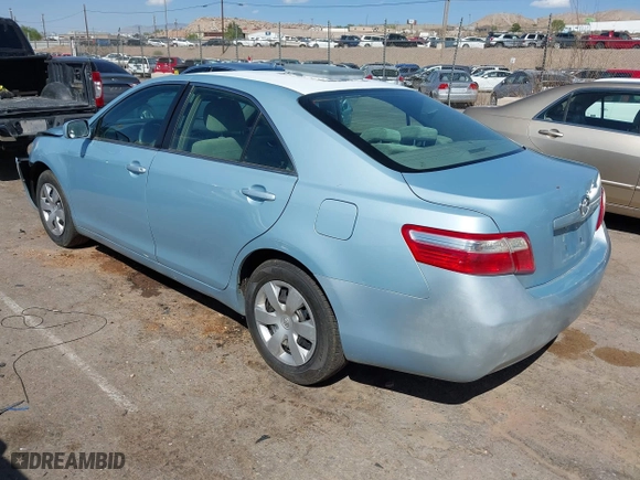 2007 Toyota Camry CE with VIN 4T1BE46K27U520242, listed as a IAAI auction lot 42051586 with 209,371 mi miles. Bid and sale history available at carsss.com. Image 3.