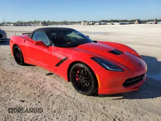 2019 Chevrolet Corvette 2LT with VIN 1G1YD3D73K5121944, listed as a Copart auction lot 78261294 with 3,012 mi miles and Non Repairable. Bid and sale history available at carsss.com. Image 4.