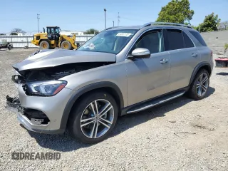 2021 Mercedes-Benz GLE 450 с VIN 4JGFB5KE3MA500840, выставлен на аукционе Copart как лот 54080135 с пробегом 35 614 миль миль и Списание • Salvage title. История ставок и продаж доступна на DreamBid. Изображение 1.
