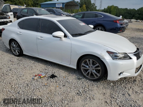 2015 Lexus GS 350 with VIN JTHBE1BL4FA013245, listed as a Copart auction lot 66883104 with 192,217 mi miles and Salvage Title. Bid and sale history available at DreamBid. Image 4.
