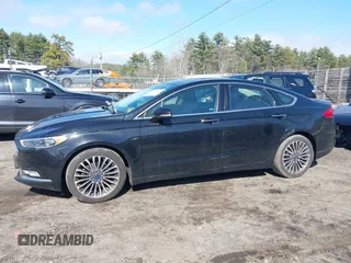 2017 Ford Fusion Titanium with VIN 3FA6P0K91HR124636, listed as a IAAI auction lot 41825469 with 47,889 mi miles. Bid and sale history available at carsss.com. Image 14.