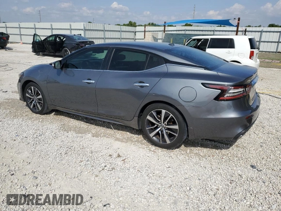2019 Nissan Maxima SV with VIN 1N4AA6AV1KC366720, listed as a Copart auction lot 50392895 with 56,871 mi miles and Salvage Title. Bid and sale history available at DreamBid. Image 2.