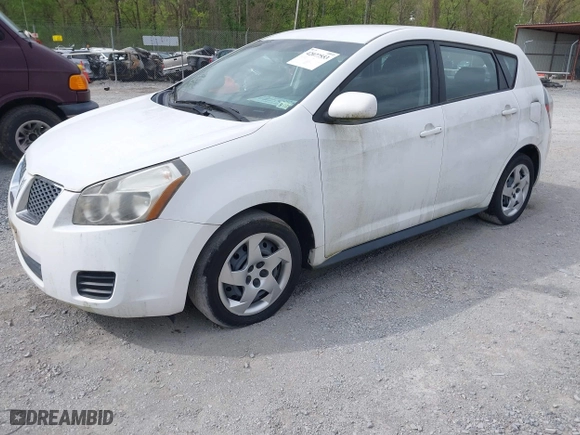 2009 Pontiac Vibe w/1SA with VIN 5Y2SP67879Z448067, listed as a IAAI auction lot 42077553 with 174,648 mi miles. Bid and sale history available at carsss.com. Image 2.