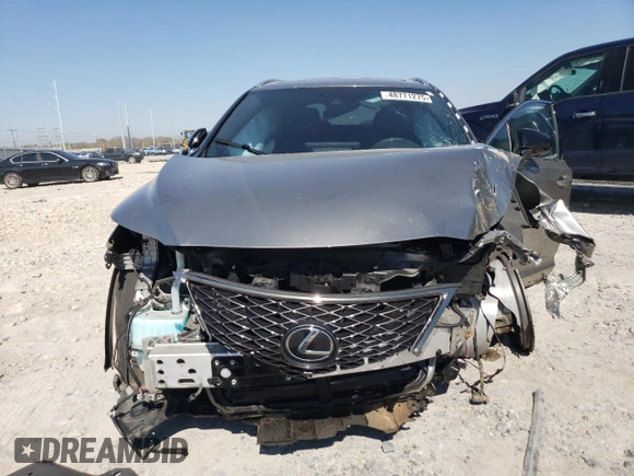 2022 Lexus RX with VIN 2T2YZMDA2NC324580, listed as a Copart auction lot 48771275 with 0 mi miles and Salvage Title. Bid and sale history available at carsss.com. Image 5.