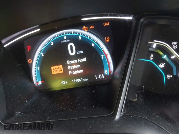 2020 Honda Civic LX z VIN 19XFC2F66LE021813, wystawiony jako IAAI lot #42285033 z przebiegiem 116 069 mil mil oraz . Historia ofert i sprzedaży dostępna na DreamBid. Obrazek 15.