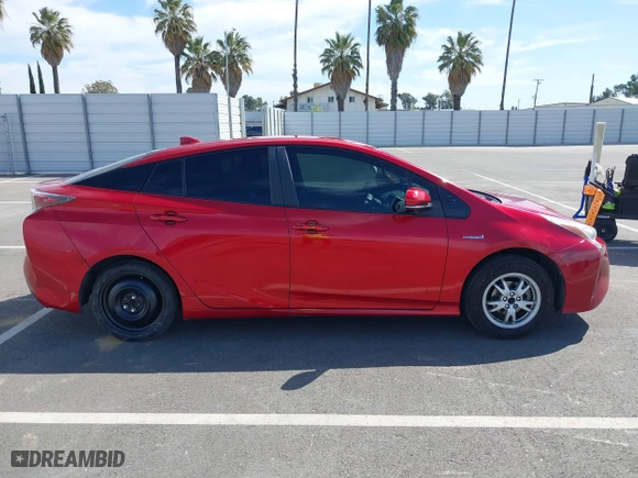 2017 Toyota Prius Two with VIN JTDKBRFU0H3538662, listed as a IAAI auction lot 42011499 with 90,862 mi miles. Bid and sale history available at carsss.com. Image 13.