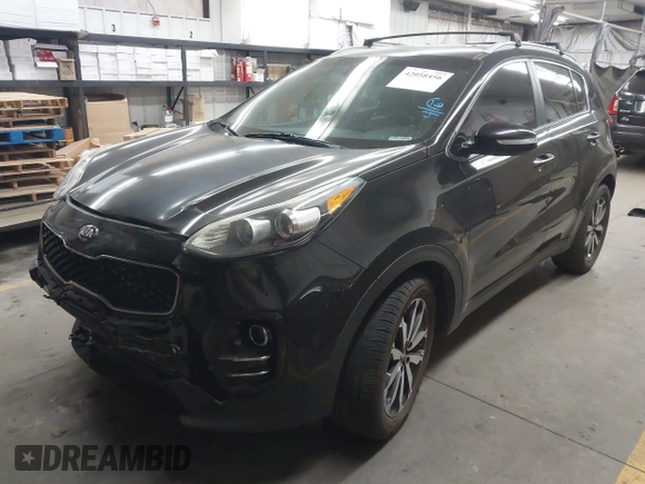2018 Kia Sportage EX with VIN KNDPN3AC5J7353577, listed as a IAAI auction lot 42058456 with 156,783 mi miles and . Bid and sale history available at DreamBid. Image 2.