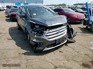 2017 Ford Escape SE with VIN 1FMCU9GD4HUC16870, listed as a Copart auction lot 69048244 with 128,531 mi miles and Salvage Title. Bid and sale history available at carsss.com. Image 11.