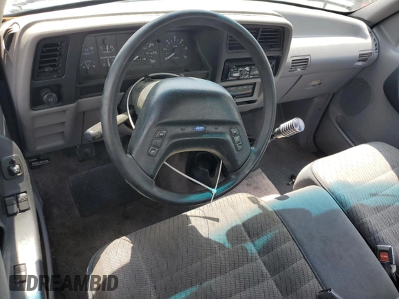 1993 Ford Ranger Splash with VIN 1FTCR10X2PUA80703, listed as a Copart auction lot 54696915 with 63,266 mi miles and Salvage Title. Bid and sale history available at carsss.com. Image 8.