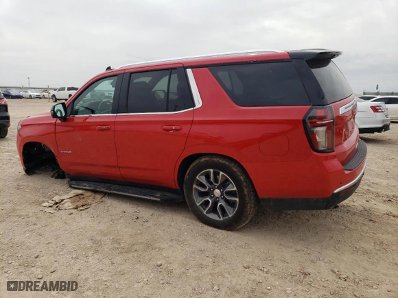 2024 Chevrolet Tahoe LT with VIN 1GNSCNKDXRR172419, listed as a Copart auction lot 53380735 with 20,919 mi miles and Salvage Title. Bid and sale history available at carsss.com. Image 2.