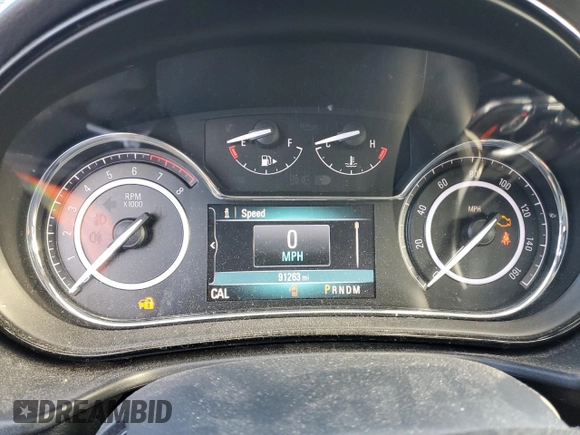 2016 Buick Regal with VIN 2G4GL5EX0G9169892, listed as a Copart auction lot 82002154 with 91,263 mi miles and Salvage Title. Bid and sale history available at DreamBid. Image 9.