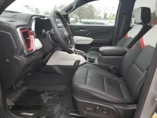 2023 GMC Canyon 4WD AT4X with VIN 1GTP6EEK2P1197620, listed as a Copart auction lot 45086574 with 4,417 mi miles and Salvage Title. Bid and sale history available at carsss.com. Image 7.