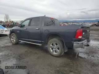 2017 Ram 1500 Big Horn with VIN 1C6RR7LM2HS527484, listed as a Copart auction lot 86729374 with 166,964 mi miles and Salvage Title. Bid and sale history available at carsss.com. Image 2.