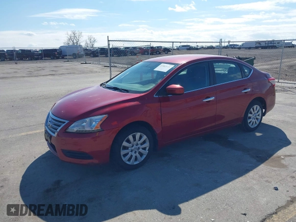 2013 Nissan Sentra S with VIN 3N1AB7AP7DL706915, listed as a IAAI auction lot 41883121 with 151,706 mi miles and . Bid and sale history available at DreamBid. Image 2.