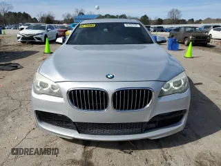 2014 BMW 7 Series ALPINA B7 with VIN WBAYE8C54ED135263, listed as a Copart auction lot 46452435 with 138,731 mi miles and Salvage title. Bid and sale history available at DreamBid. Image 5.