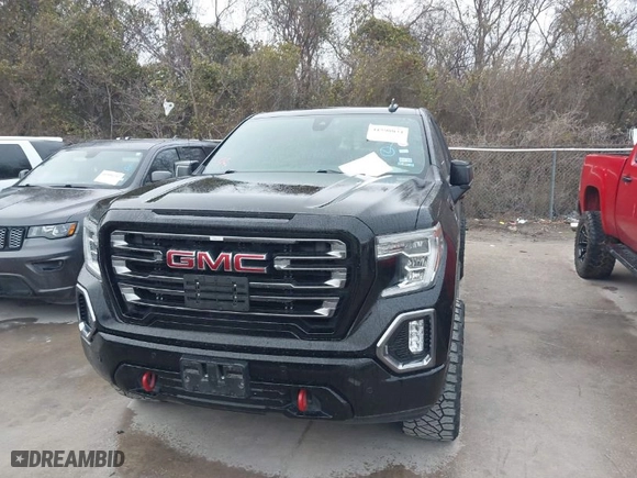 2019 GMC Sierra 1500 AT4 with VIN 1GTP9EEDXKZ144019, listed as a IAAI auction lot 41598034 with 106,046 mi miles. Bid and sale history available at carsss.com. Image 12.