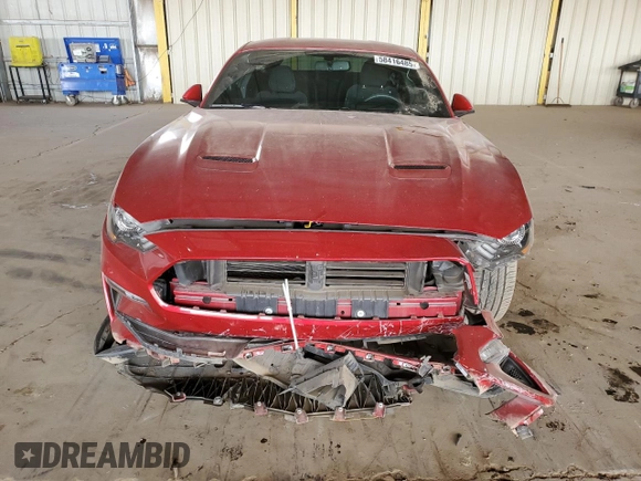 2020 Ford Mustang EcoBoost with VIN 1FA6P8TH1L5130730, listed as a Copart auction lot 58416485 with 16,457 mi miles and Salvage title. Bid and sale history available at DreamBid. Image 5.