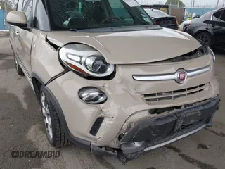 2014 FIAT 500L Trekking with VIN ZFBCFADHXEZ015287, listed as a IAAI auction lot 42063297 with 81,858 mi miles and . Bid and sale history available at DreamBid. Image 6.