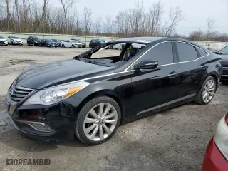 2015 Hyundai Azera Limited with VIN KMHFH4JG1FA487889, listed as a Copart auction lot 48711085 with 161,287 mi miles and Salvage Title. Bid and sale history available at carsss.com. Image 1.