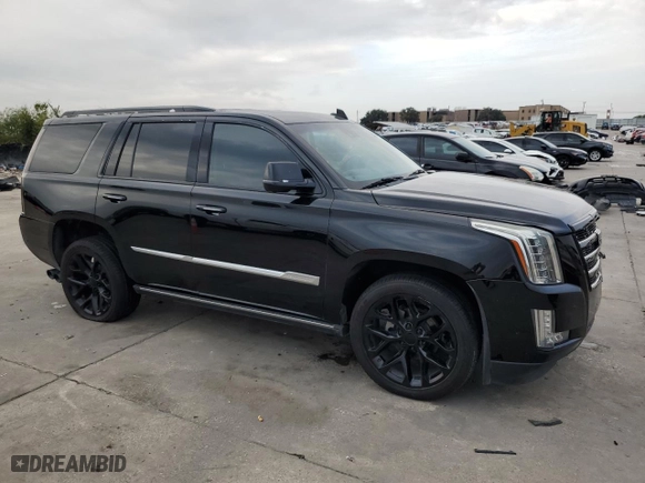 2018 Cadillac Escalade Premium Luxury with VIN 1GYS3CKJ9JR327477, listed as a Copart auction lot 70027314 with 84,060 mi miles and Salvage Title. Bid and sale history available at carsss.com. Image 4.