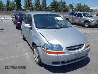 2008 Chevrolet Aveo LS with VIN KL1TD66618B086796, listed as a IAAI auction lot 42755287 with 148,103 mi miles and . Bid and sale history available at DreamBid. Image 6.