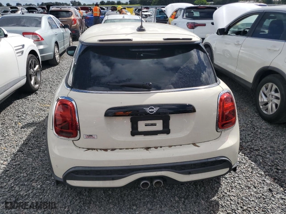 2022 MINI Hardtop 2 Door Cooper S with VIN WMW53DH01N2P69284, listed as a Copart auction lot 74523434 with 0 mi miles and Non Repairable. Bid and sale history available at carsss.com. Image 6.