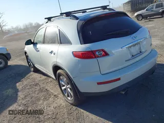 2006 Infiniti FX with VIN JNRAS08W36X204847, listed as a IAAI auction lot 41714334 with Not Provided miles and . Bid and sale history available at DreamBid. Image 3.