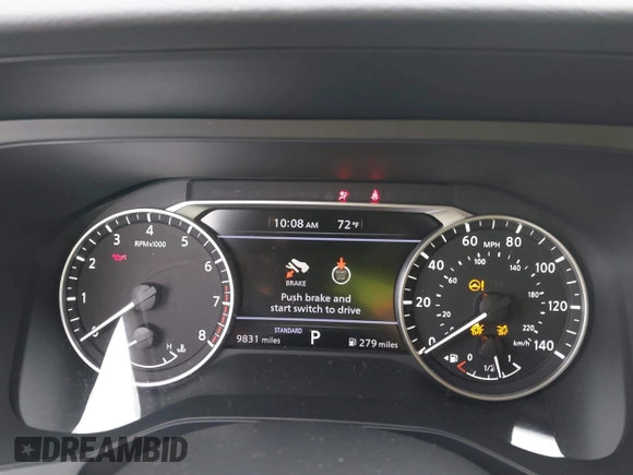 2024 Nissan Pathfinder S with VIN 5N1DR3AAXRC273423, listed as a IAAI auction lot 41210916 with 9,831 mi miles and . Bid and sale history available at DreamBid. Image 7.