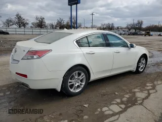 2010 Acura TL with VIN 19UUA8F25AA009473, listed as a Copart auction lot 52522405 with 57,385 mi miles and Clean Title. Bid and sale history available at carsss.com. Image 3.