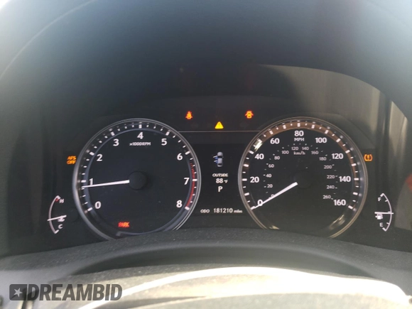 2014 Lexus GS 350 with VIN JTHBE1BL2E5028916, listed as a Copart auction lot 61087894 with 181,210 mi miles and Salvage Title. Bid and sale history available at carsss.com. Image 9.