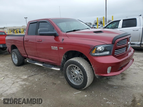 2014 Ram 1500 Sport с VIN 1C6RR7HTXES373697, выставлен на аукционе Copart как лот 51261255 с пробегом 116 047 миль миль и Списание • Salvage title. История ставок и продаж доступна на DreamBid. Изображение 4.