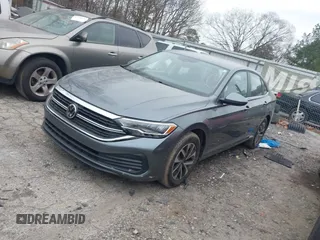 2023 Volkswagen Jetta S с VIN 3VW5M7BU6PM052577, выставлен на аукционе IAAI как лот 41379501 с пробегом 36 150 миль миль и . История ставок и продаж доступна на DreamBid. Изображение 17.