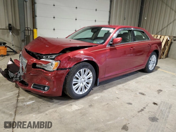 2014 Chrysler 300 z VIN 2C3CCARG9EH308723, wystawiony jako Copart lot #52051595 z przebiegiem 39 478 mil mil oraz Szkoda całkowita • Salvage title. Historia ofert i sprzedaży dostępna na DreamBid. Obrazek 1.