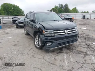 2019 Volkswagen Atlas SEL with VIN 1V2MR2CA9KC538672, listed as a IAAI auction lot 42210314 with 101,209 mi miles and . Bid and sale history available at DreamBid. Image 1.
